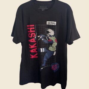 Bioworld Naruto Shippuden Kakashi Hatake T-Shirt Men’s Size L
